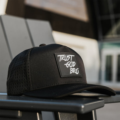Performance Snap-Back Hat | Black