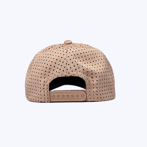 "Classic" Sand | Performance Snap-Back Hat