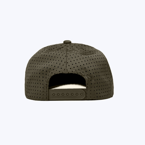 "Classic" Olive Green | Performance Snap-Back Hat