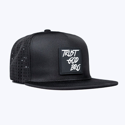 Performance Snap-Back Hat | Black