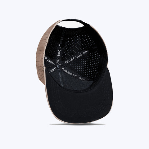 "Classic" Sand | Performance Snap-Back Hat