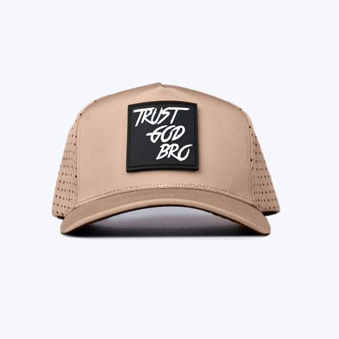 "Classic" Sand | Performance Snap-Back Hat