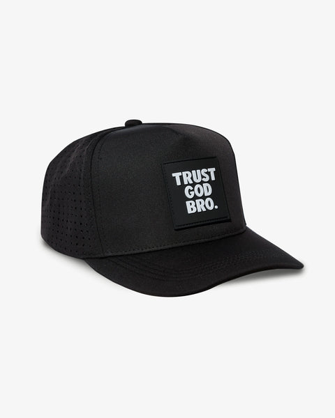 TRUST GOD BRO SNAP-BACK HAT | BLACK