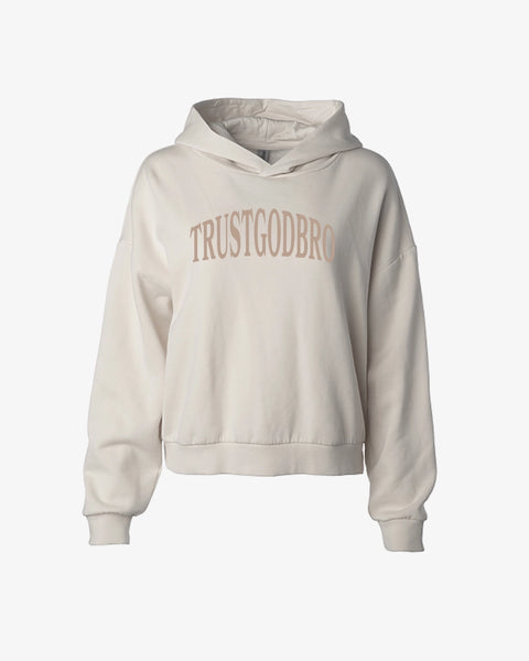 TRUSTGODBRO CROPPED HOODIE