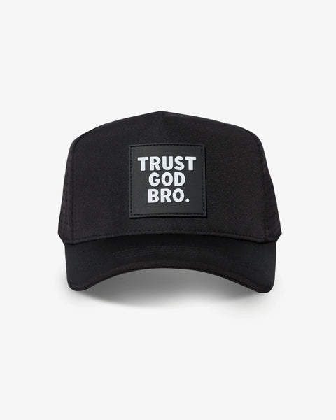 TRUST GOD BRO SNAP-BACK HAT | BLACK
