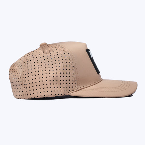 "Classic" Sand | Performance Snap-Back Hat